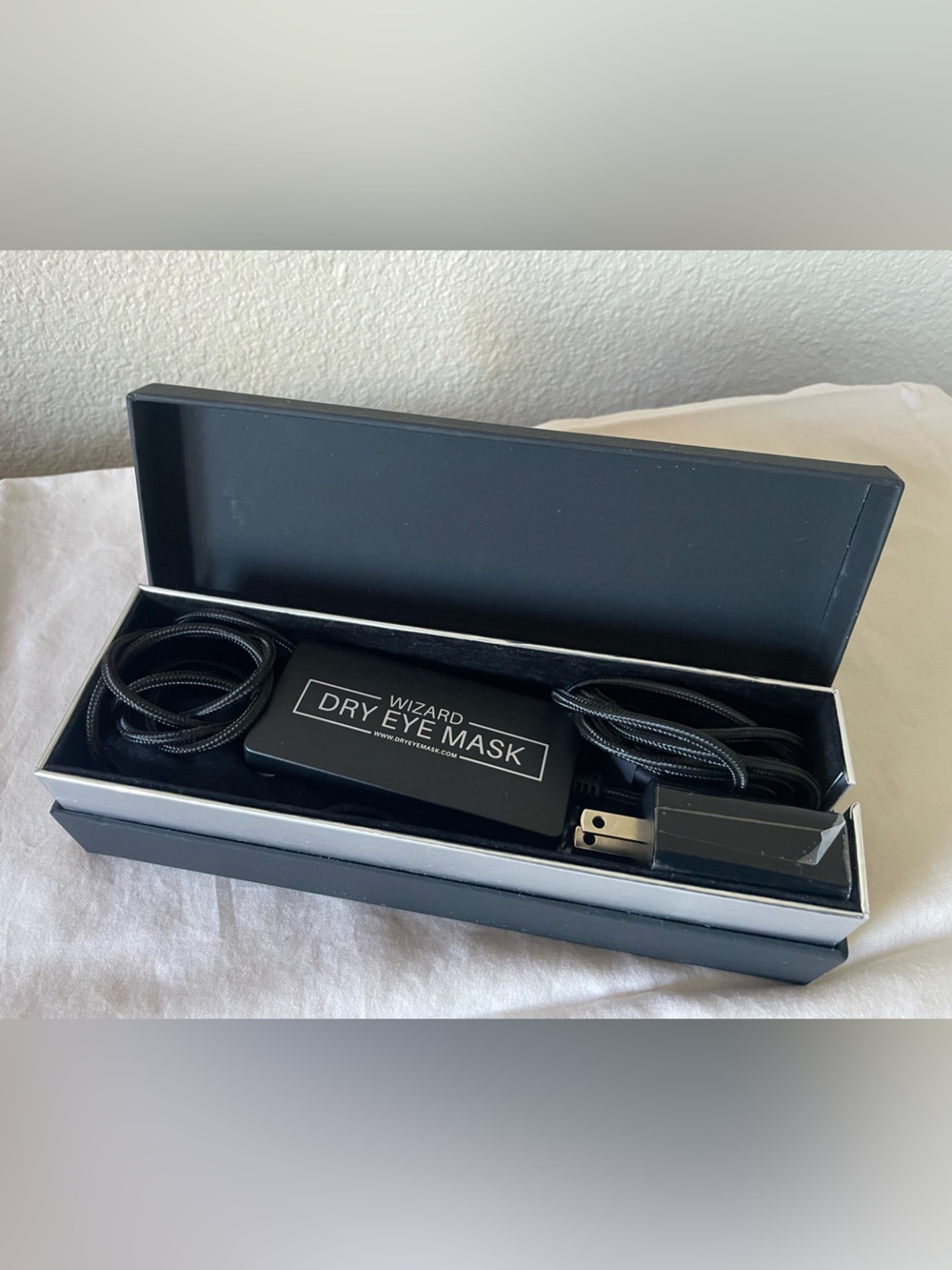 Dry Eye Relief Mask Electric Heated Warm Compress by Wizard Research